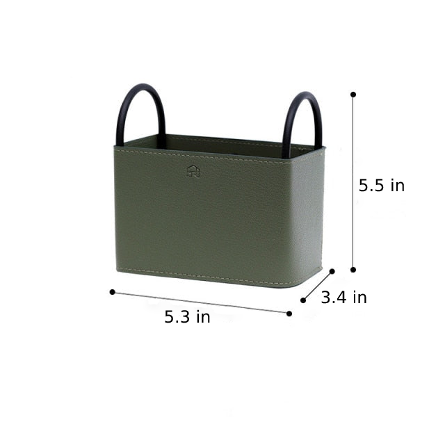 BowLift | Oslo Leather Storage Basket