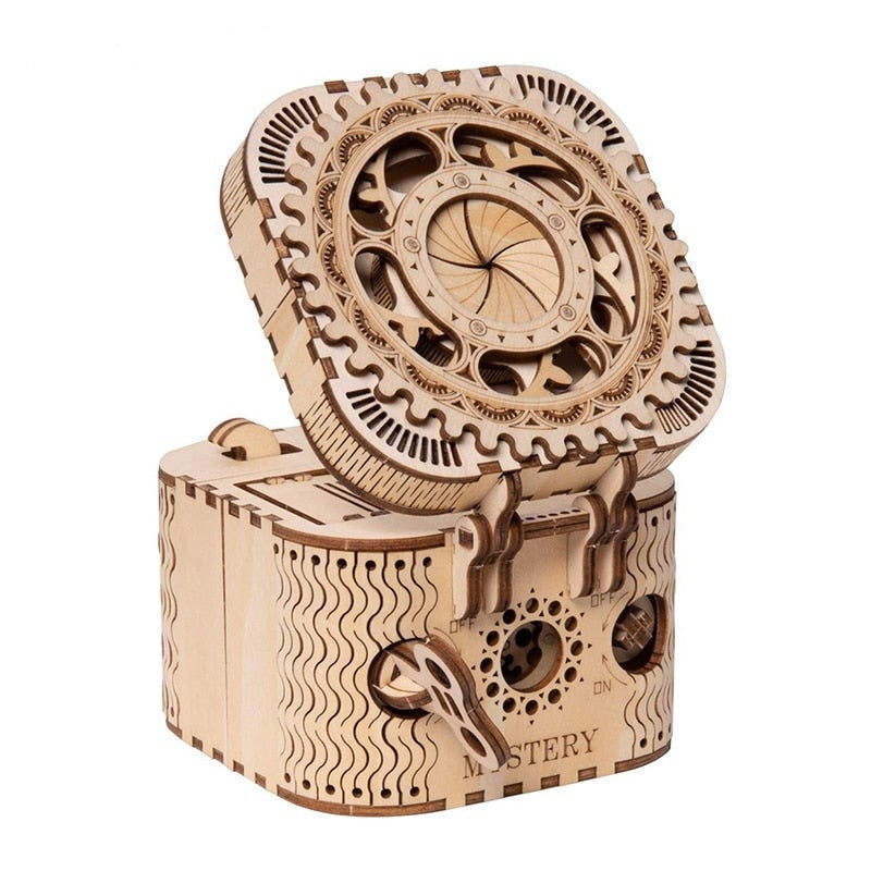 BowLift | 3D Wooden Puzzle Jewelry Storage Box