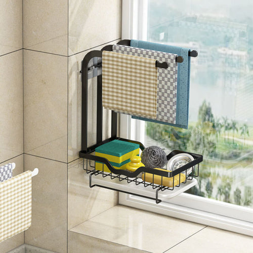 BowLift | Countertop Dish Drying Rack with Drainer