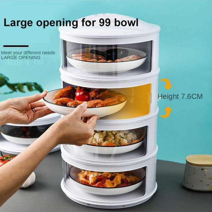 Multilayer Transparent Kitchen Food Storage Box | Bowlift