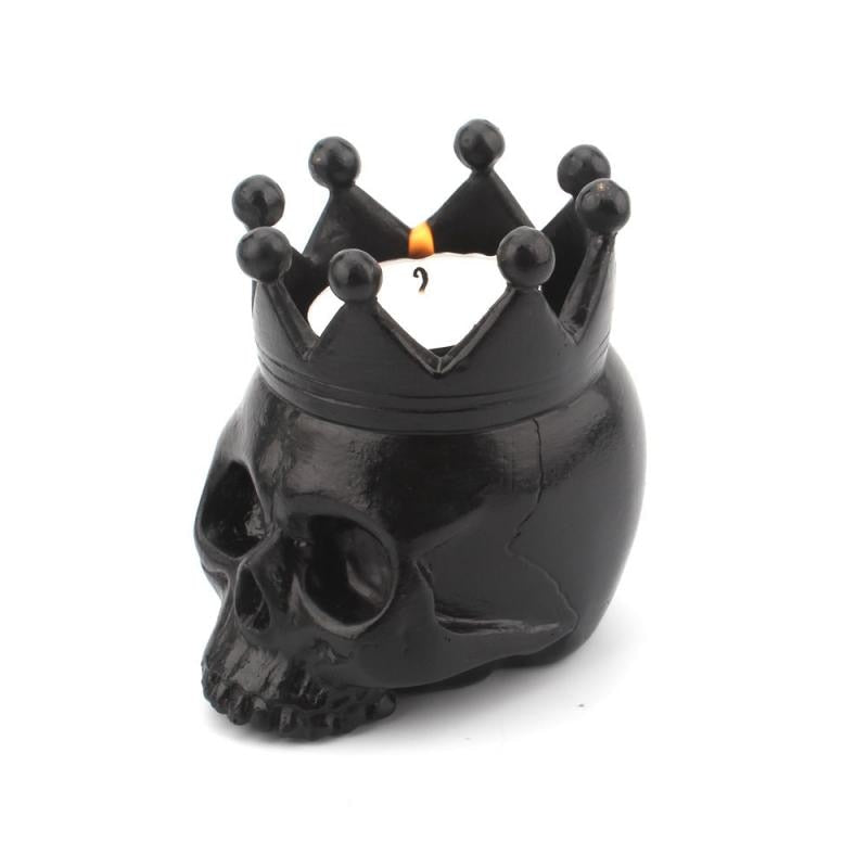 Mini Skull Head Candle Holder Mold | Bowlift