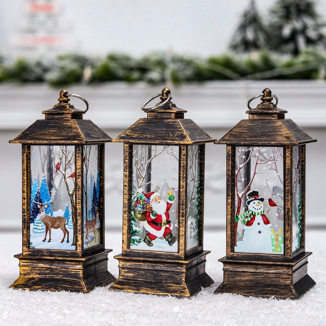 BowLift | Holiday Christmas Noel Snowman Lantern