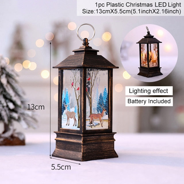 BowLift | Holiday Christmas Noel Snowman Lantern
