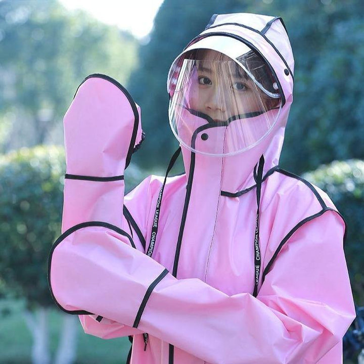 BowLift | Hooded Windproof Bicycle Raincoat