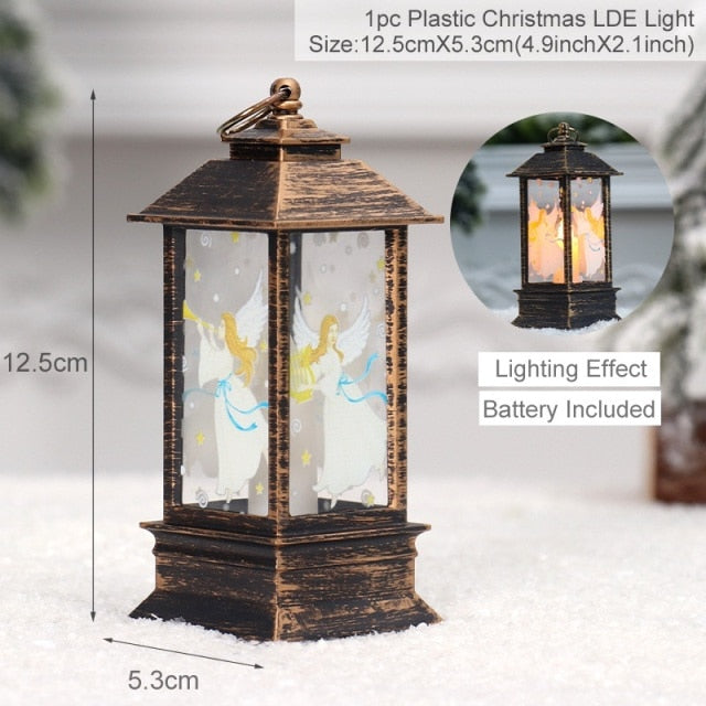 BowLift | Holiday Christmas Noel Snowman Lantern