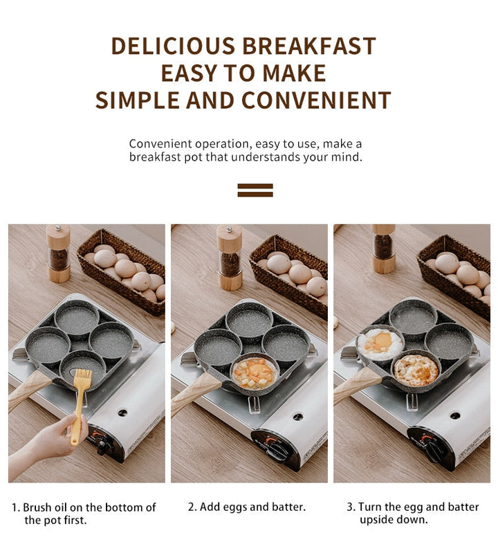 BowLift | Multifunction Breakfast Skillet Pan