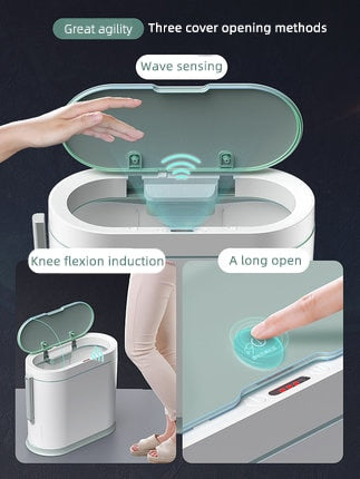 BowLift | Automatic Smart Sensor Brush Trash Can