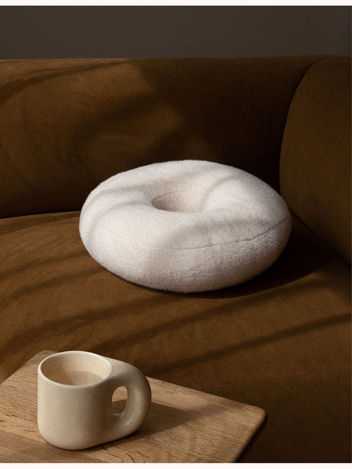 Abstract Teddy Plush Cushion | Bowlift