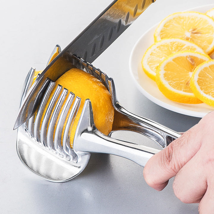 BowLift | Stainless Steel Vegetable Fruit Cutting Holder Tool