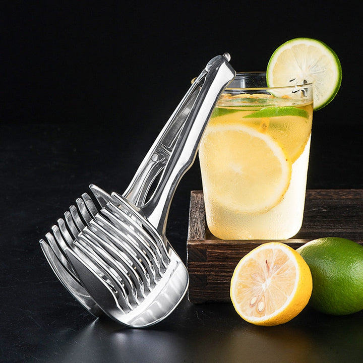 BowLift | Stainless Steel Vegetable Fruit Cutting Holder Tool