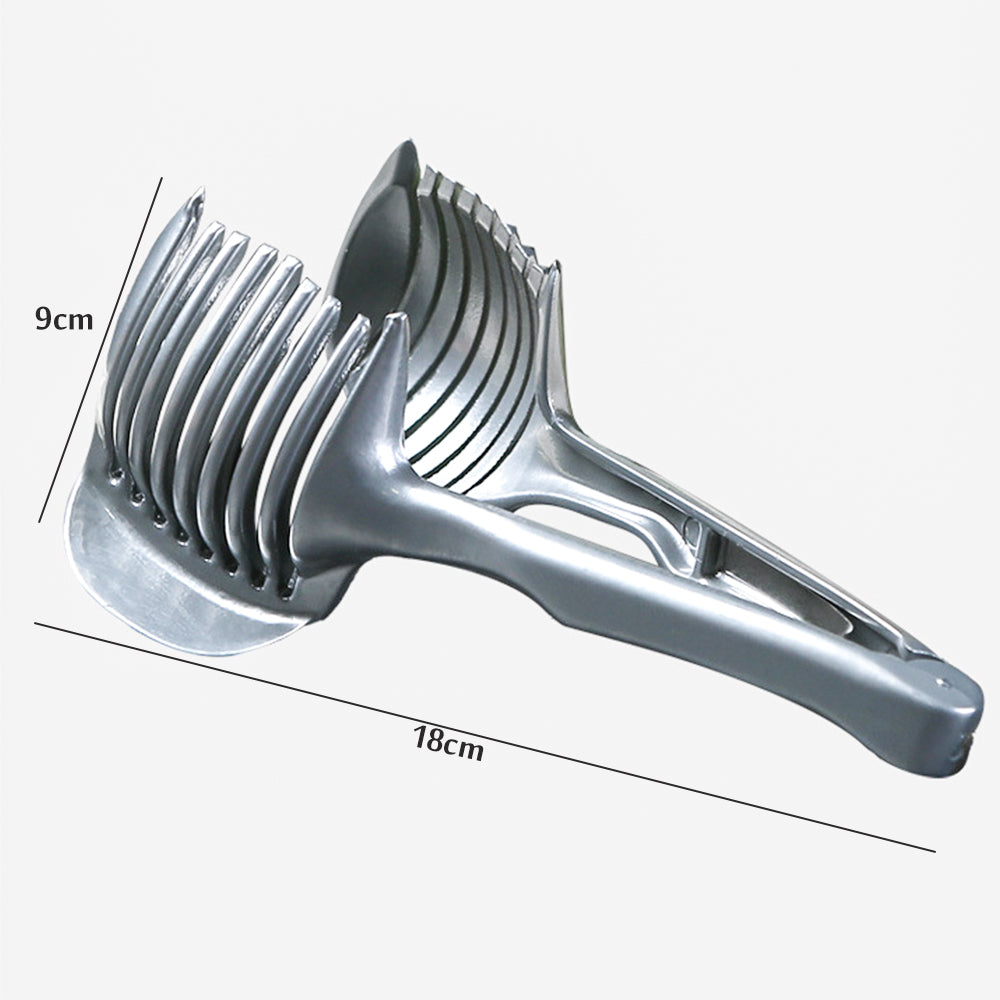 BowLift | Stainless Steel Vegetable Fruit Cutting Holder Tool