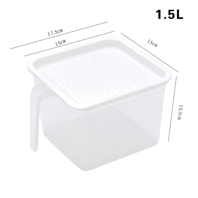 BowLift | Stackable Refrigerator Transparent Storage Box
