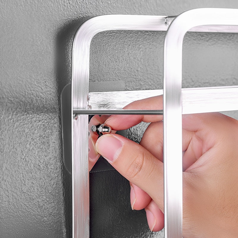 BowLift | 10 Pieces Heavy Duty Punch-Free Transparent Adhesive Hooks