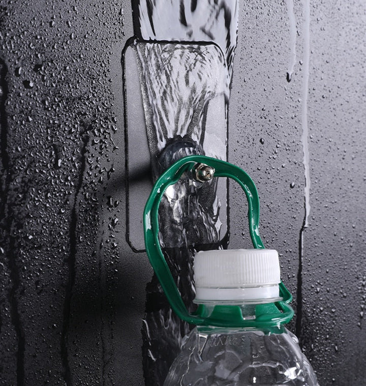 BowLift | 10 Pieces Heavy Duty Punch-Free Transparent Adhesive Hooks