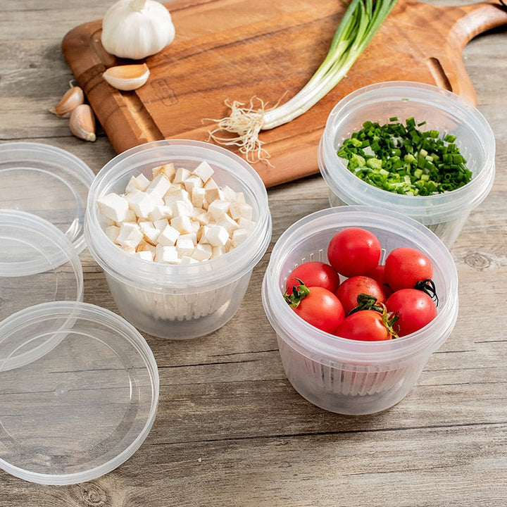 BowLift | Vegetable Fresh-Keeping Drainer Mini Container
