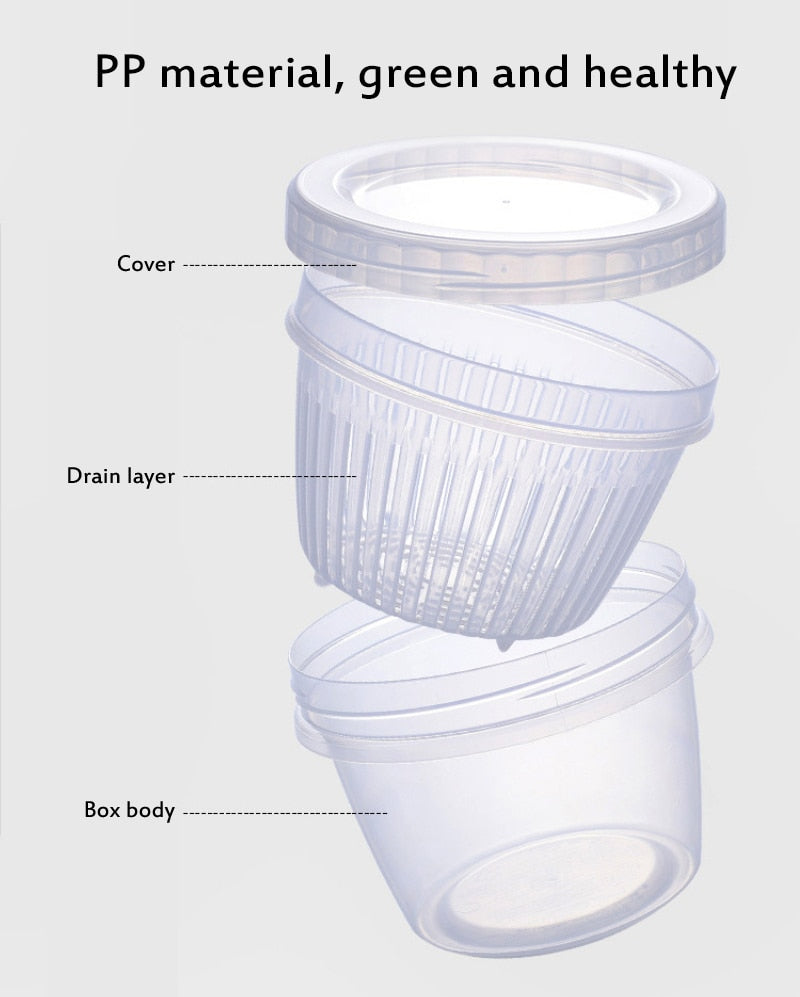 BowLift | Vegetable Fresh-Keeping Drainer Mini Container