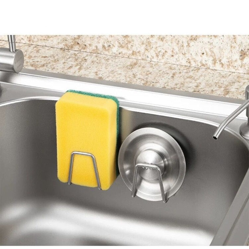 BowLift | 4pcs Stainless Steel Sink Sponge Holder