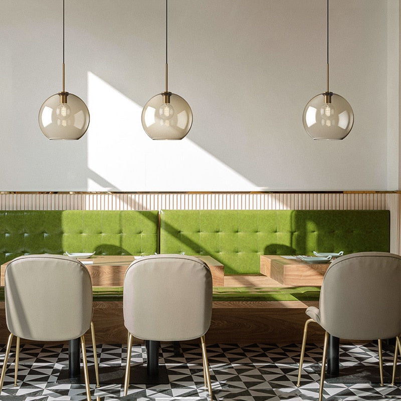 Modern Glass Hanging Lamps | Bowlift