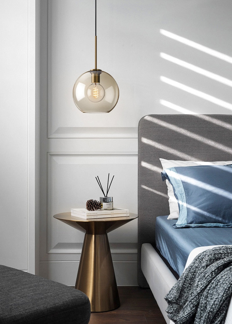 Modern Glass Hanging Lamps | Bowlift