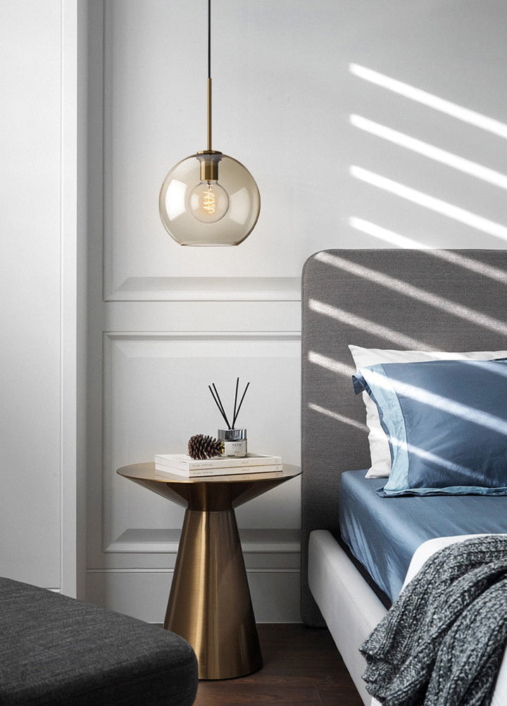 Modern Glass Hanging Lamps | Bowlift