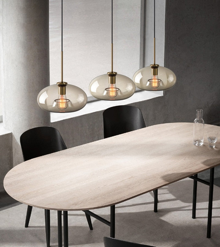 Modern Glass Hanging Lamps | Bowlift