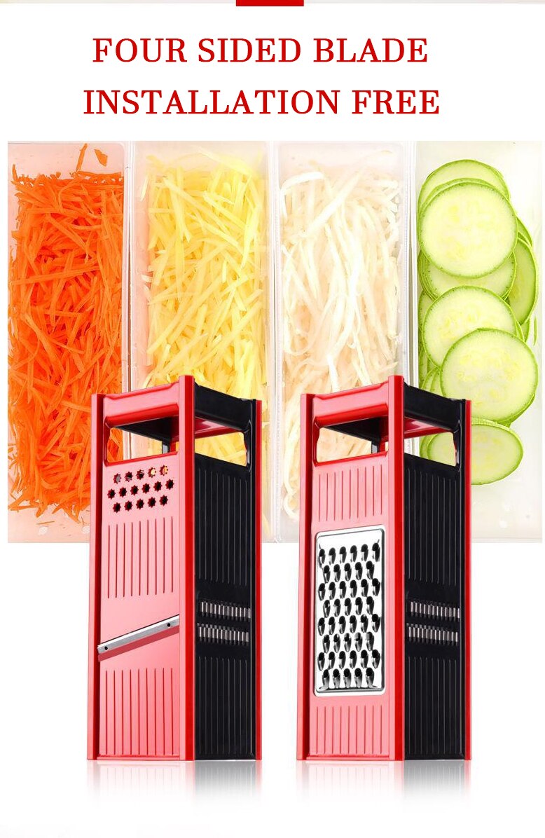 BowLift | Multifunctional Four-sided Vegetable Grater Slicer