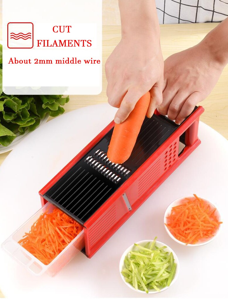 BowLift | Multifunctional Four-sided Vegetable Grater Slicer