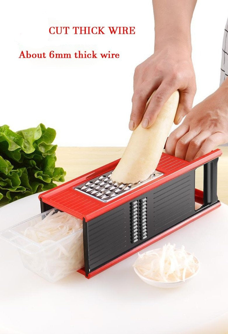 BowLift | Multifunctional Four-sided Vegetable Grater Slicer