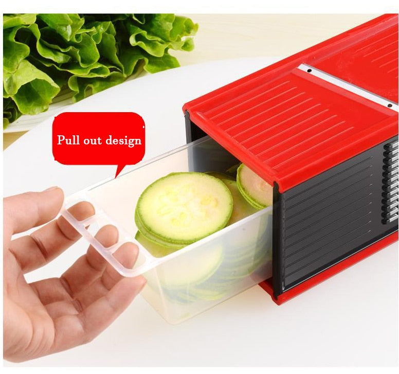 BowLift | Multifunctional Four-sided Vegetable Grater Slicer