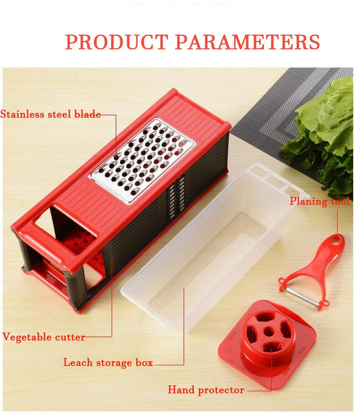 BowLift | Multifunctional Four-sided Vegetable Grater Slicer