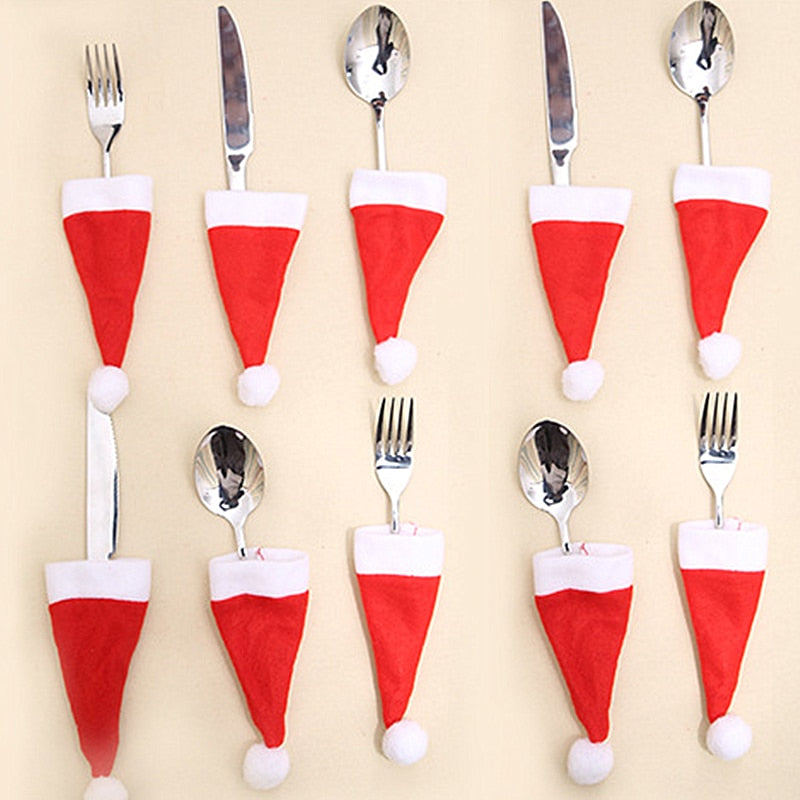 BowLift | Christmas Silverware Holder Set