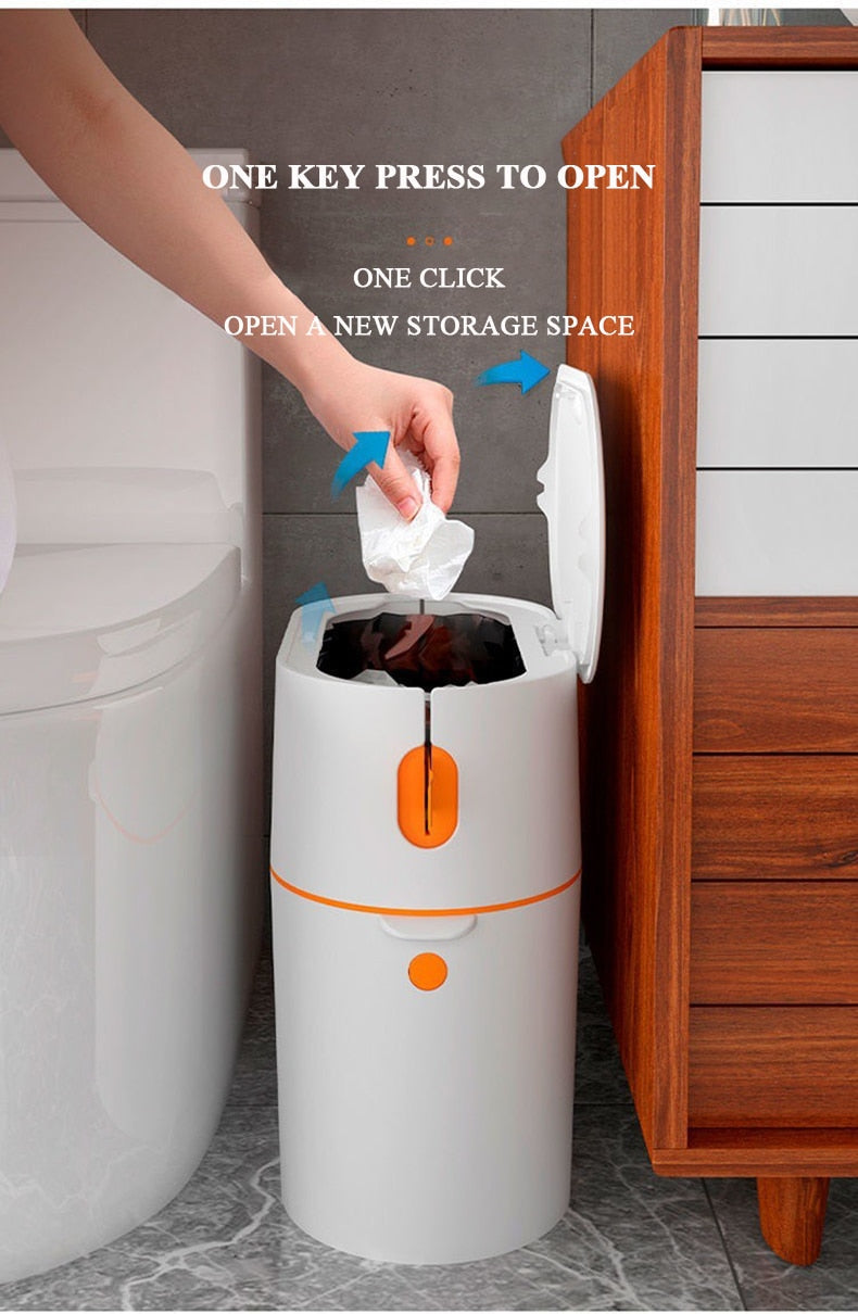 Automatic Easy Packaging Smart Trash Can | Bowlift