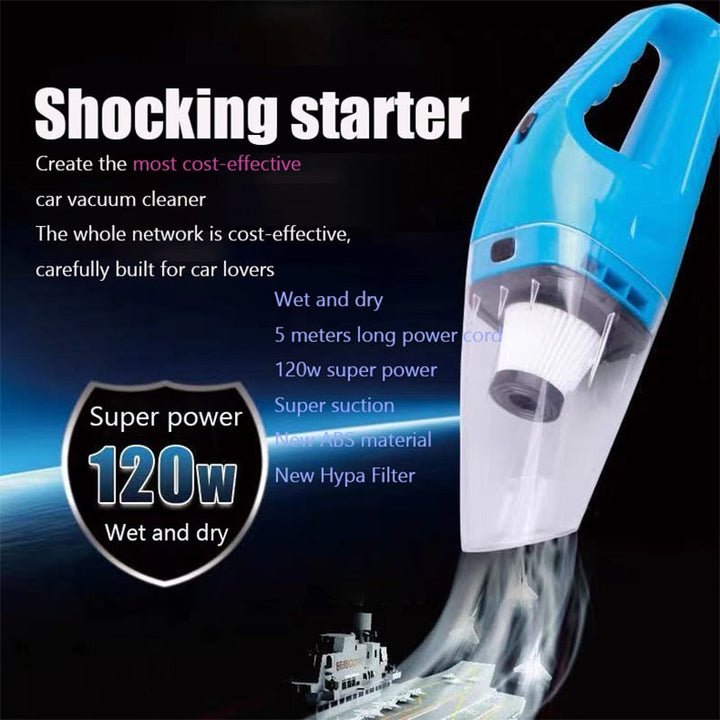 BowLift | 12V Mini Car Vacuum Cleaner