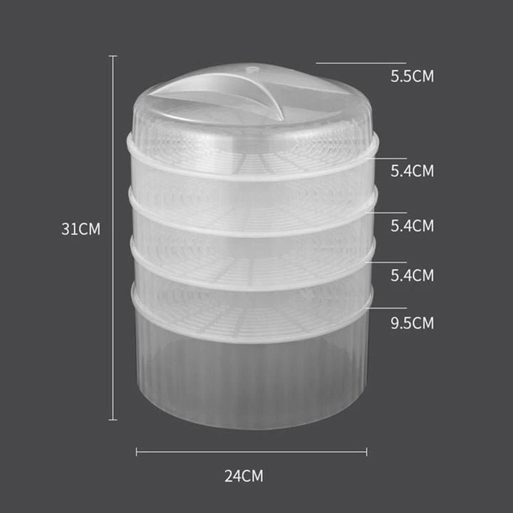 BowLift | 5-Tier Transparent Food Storage Container