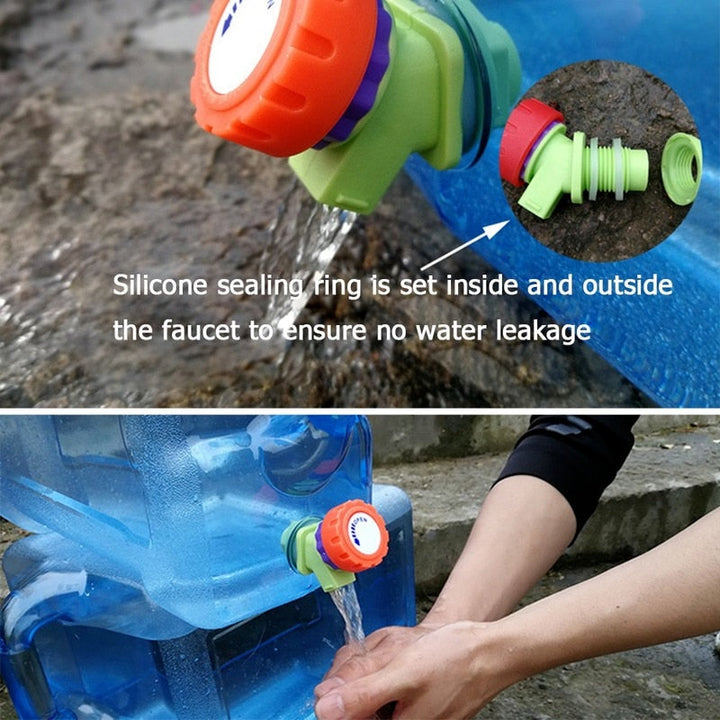 Portable Travel Camping Water Container with Faucet | Bowlift