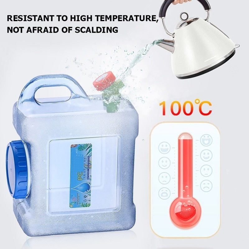 Portable Travel Camping Water Container with Faucet | Bowlift