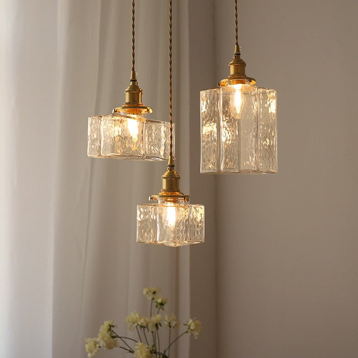 Whitley - Vintage Glass Hanging Lamps | Bowlift