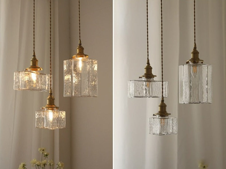 Whitley - Vintage Glass Hanging Lamps | Bowlift