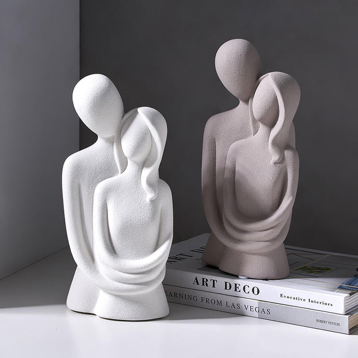 Nordic Abstract Thinker Resin Statue Sculpture | Bowlift