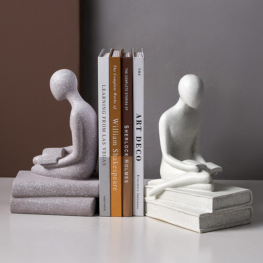 Nordic Abstract Thinker Resin Statue Sculpture | Bowlift