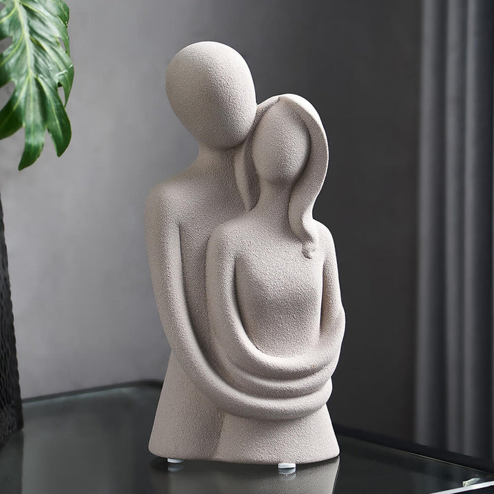 Nordic Abstract Thinker Resin Statue Sculpture | Bowlift