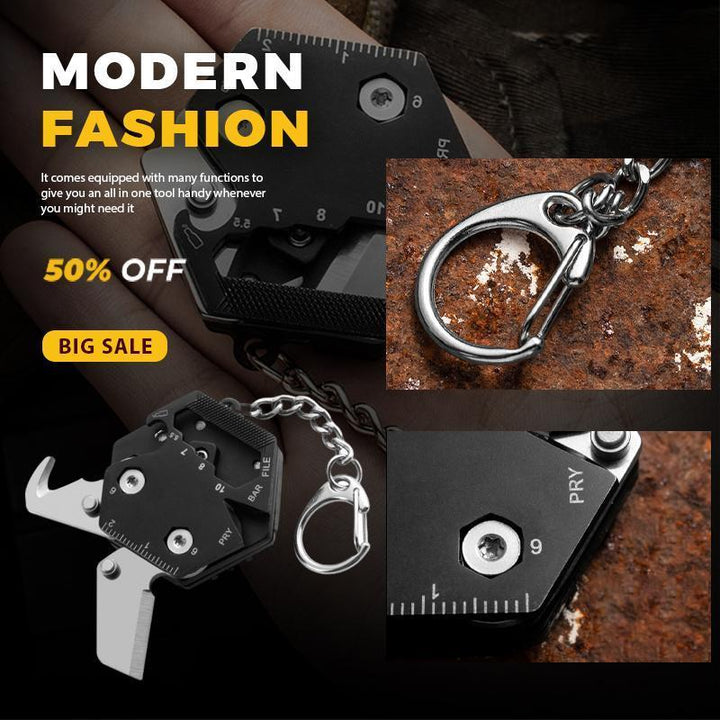 Multifunctional Hexagon Outdoor EDC Survival Tool | Bowlift