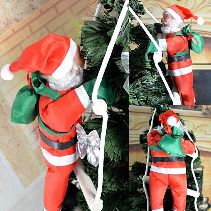 BowLift | Christmas Santa Claus Doll Pendant Ladder