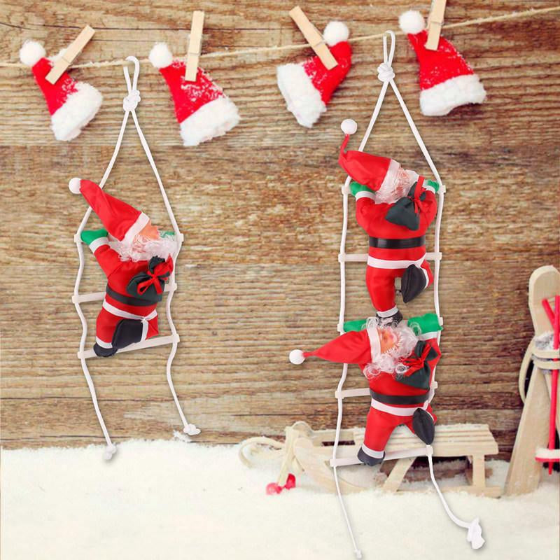 BowLift | Christmas Santa Claus Doll Pendant Ladder