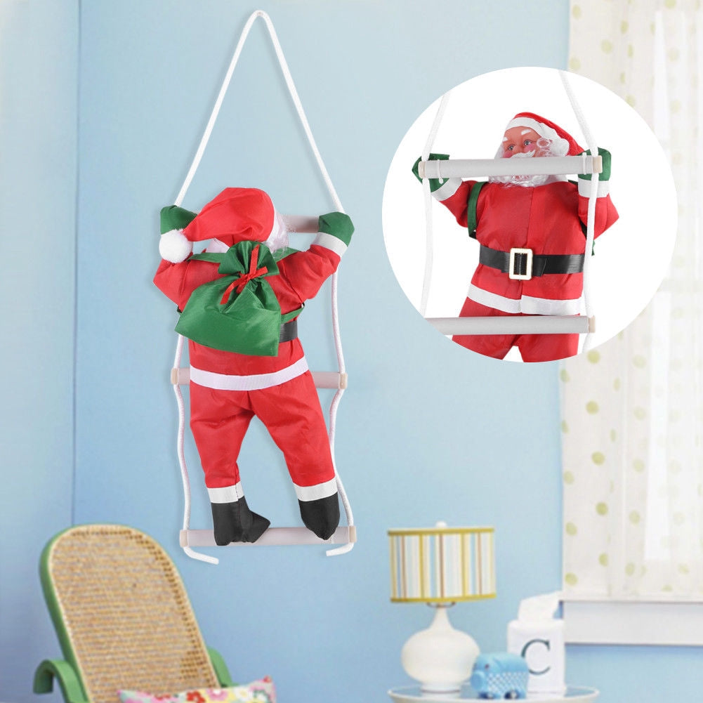 BowLift | Christmas Santa Claus Doll Pendant Ladder