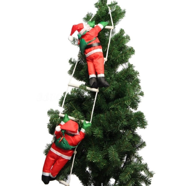 BowLift | Christmas Santa Claus Doll Pendant Ladder