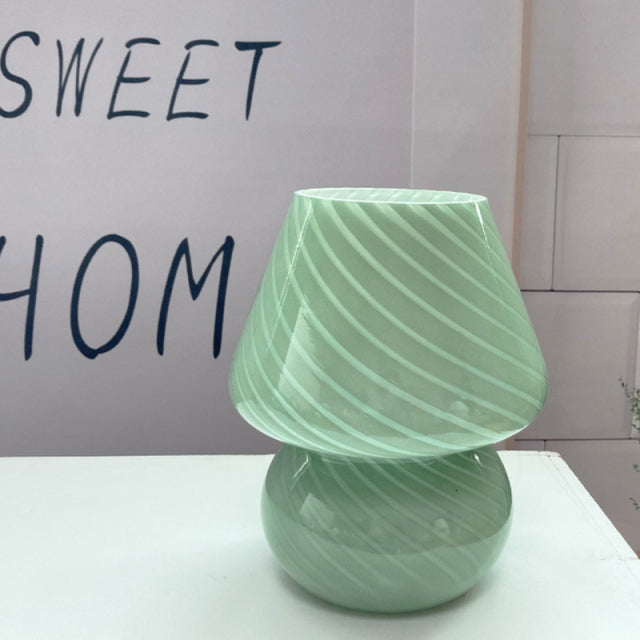BowLift | Creative Mushroom Glass Mushroom Table Lamp