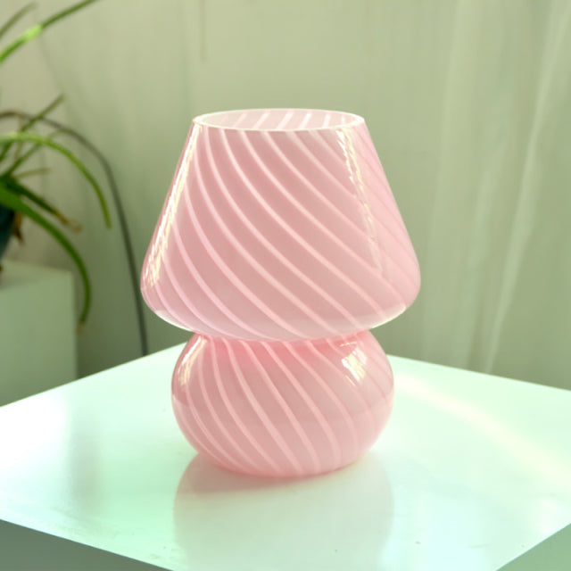 BowLift | Creative Mushroom Glass Mushroom Table Lamp