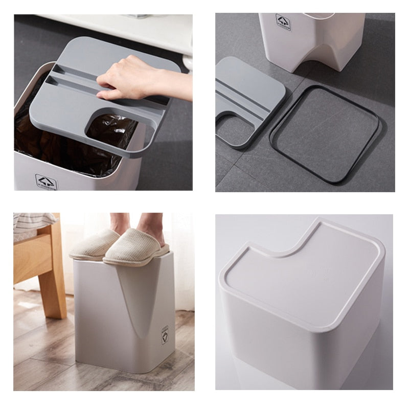 BowLift | Stackable Trash Can