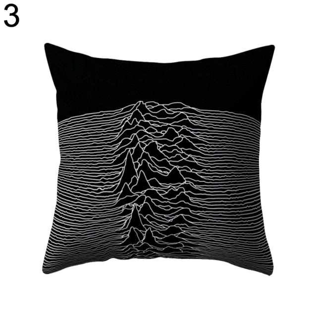 BowLift | Black and White Design Geometric Home Pillow Cases